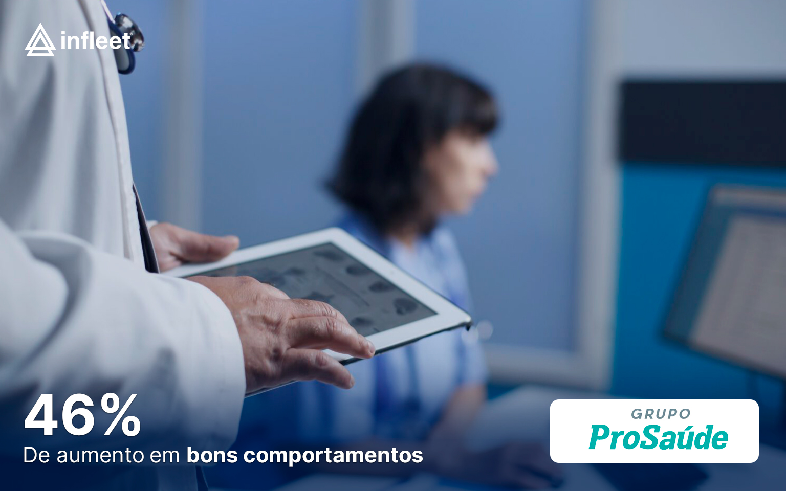 A Pró Saúde aumenta em 46% os bons comportamentos no trânsito com o Super App Infleet